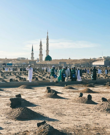 Jannat al-Baqi cemetery beside Masjid An Nabawi